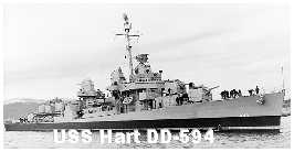 USS Hart DD-594