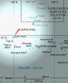 Ulithi Map